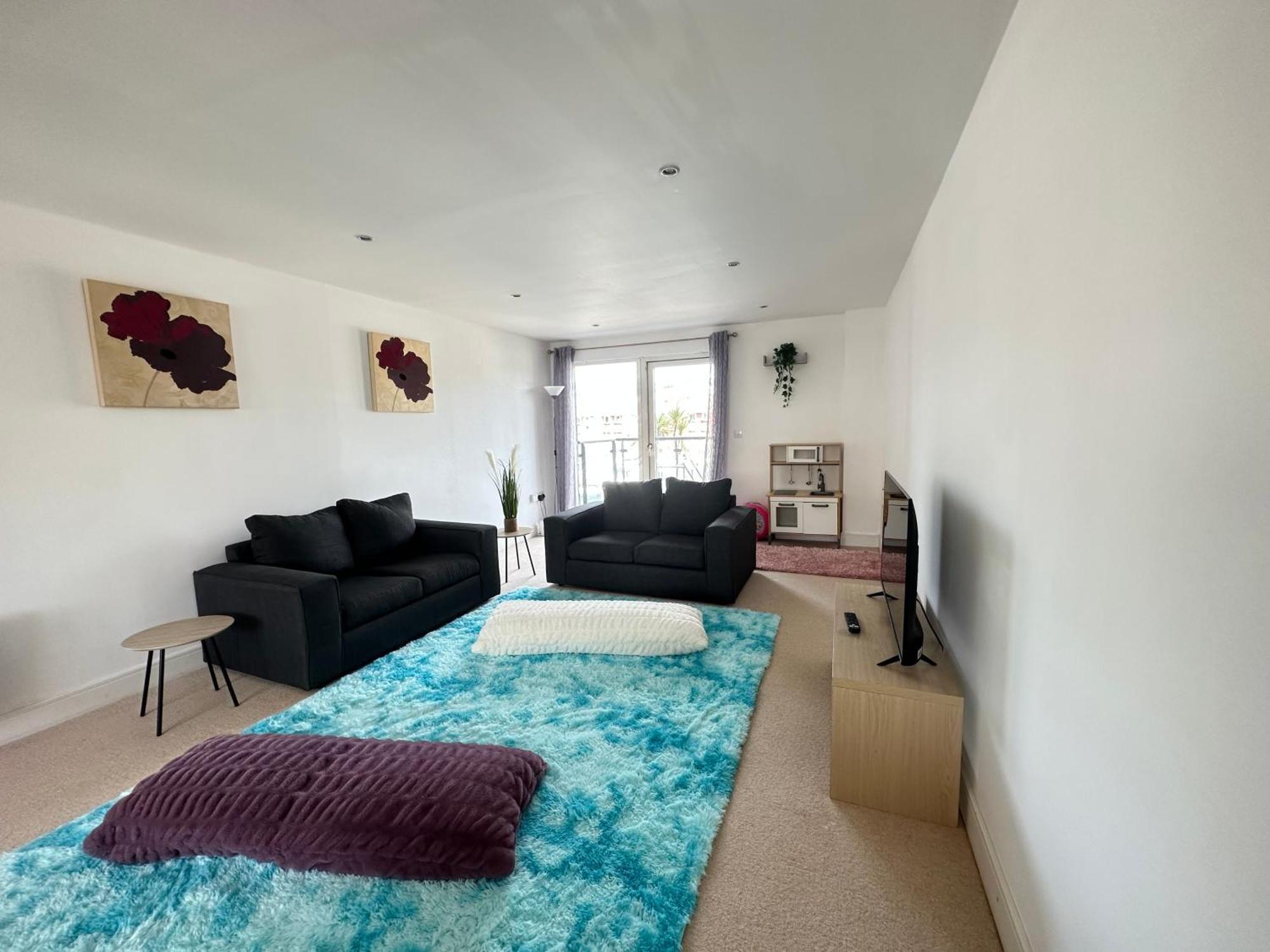 סוואנסי Water Front Apt Walk To The Beach & City Centre מראה חיצוני תמונה